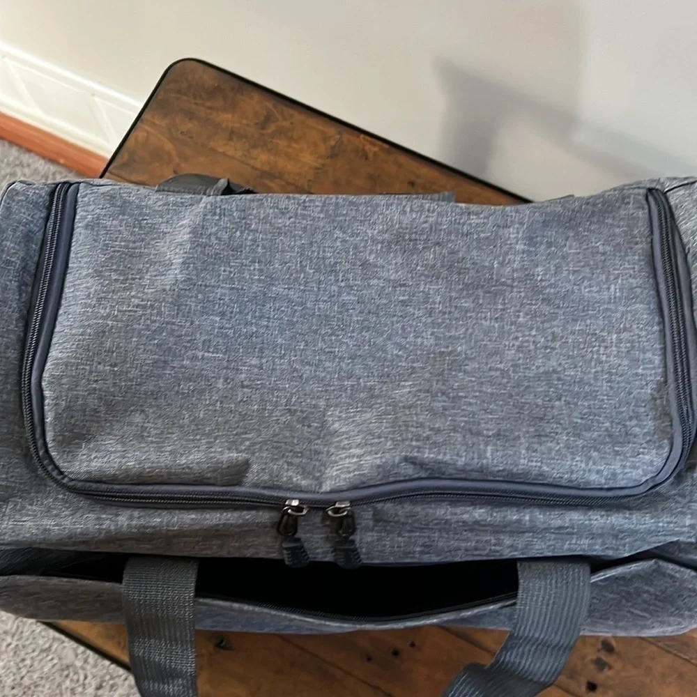 Sport Small Gray Duffel Bag
